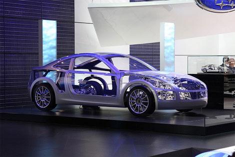 Subaru представила на моторшоу в Женеве прозрачный концепт-кар